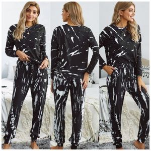 🌸 Black Sarah Loungewear Set